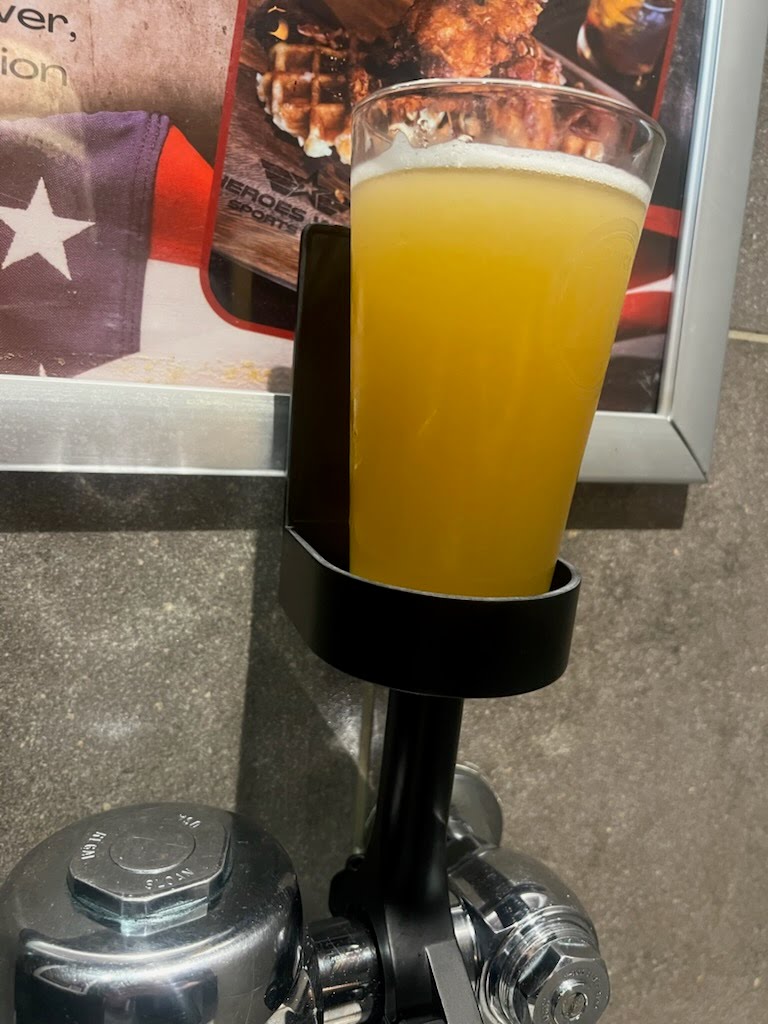 DrinkTight installed and ready for a drink